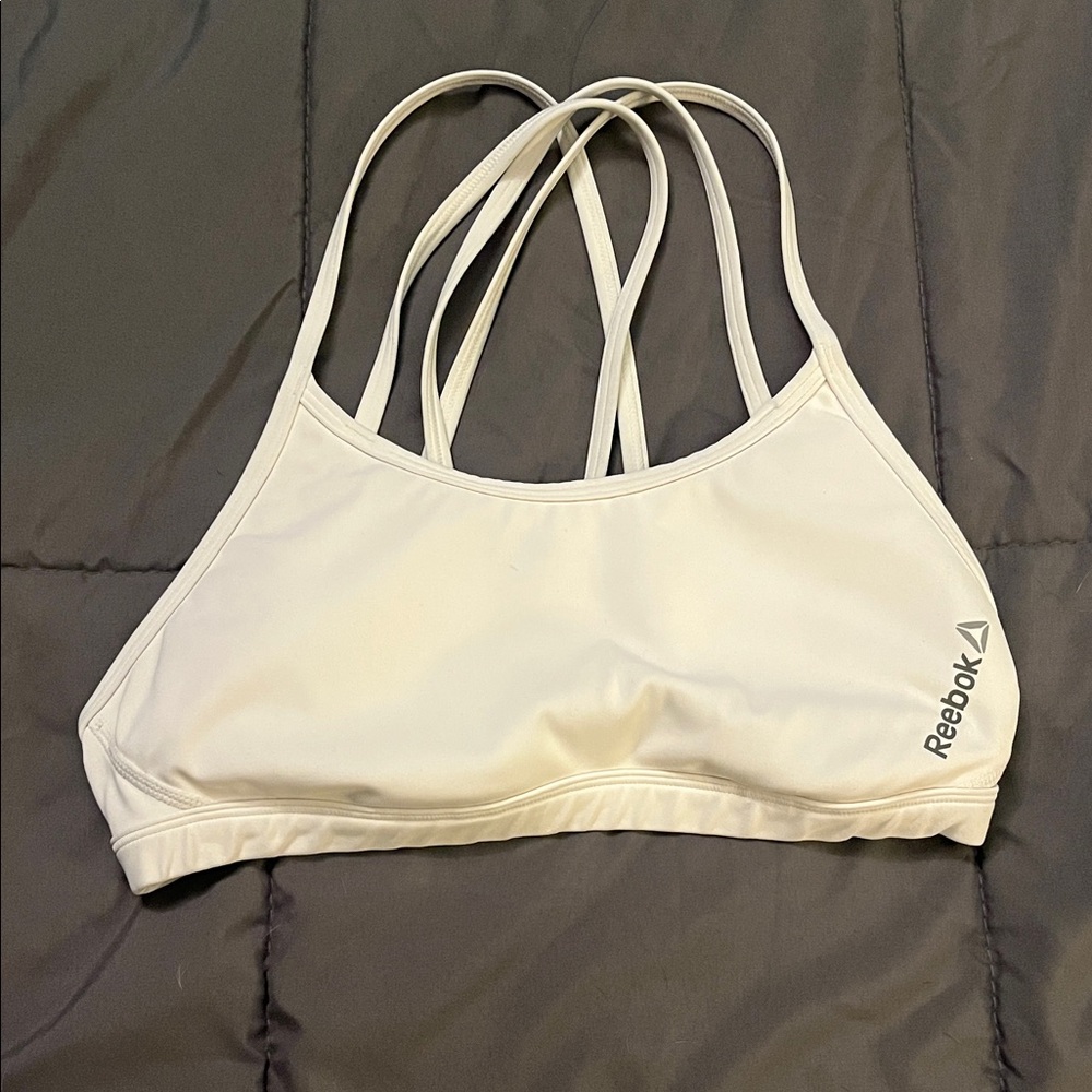 Reebok Women's Cream Sports Bra